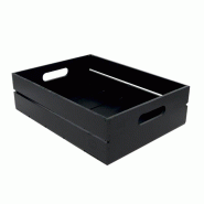 Cagette bois noire pm - Cagette bois noire pm -