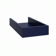 Casquette pour montant Totem 30x60x10cm - bleu nuit