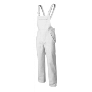 Cotte à bretelles new pilote® coton blanc t52-54 - MUZELLE DULAC - newpilotect10asblc 4 - 516926