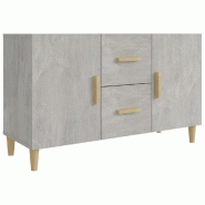 Helloshop26 - Buffet bahut commode armoire meuble de rangement organisateur cuisine salle de séjour salon 100 x 36 x 60 cm bois 02_0031827 - 30002103
