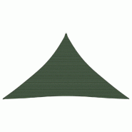 Helloshop26 - Voile toile d'ombrage parasol 160 g/m² PEHD 3 x 3 x 4,2 m vert foncé  02_0009424 - vert 3000509047763
