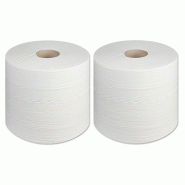 Lot de 2 bobines ouate blanc_0