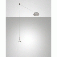 Lustre Suspension Isabella Led En Métal Et Méthacrylate 3410-41-212 Fabas Luce - gris 8019282099406