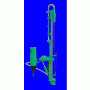 Mât de forage Micro CPA - Montabert - pour pelles légères - avec perforateur HC20/HC25