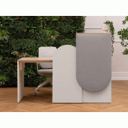 Bureau d'accueil Averto Maro avec façade design personnalisable Bureau d'accueil Averto Maro avec façade design personnalisable