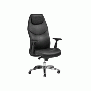 Fauteuil de direction Edmund - synchrone 4 positions de blocage - accoudoirs 3D réglables Fauteuil de direction Edmund - synchrone 4 positions de blocage - accoudoirs 3D réglables