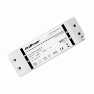 Alimentation à découpage Alcapower 24 V 75 W 3,1 A IP20, transformateur professionnel pour systèmes d'éclairage LED, compact et haute efficacité.