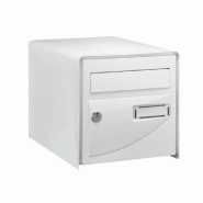 Boîte à lettres probat 1/2 prof simple face blanc ral 9016 - DECAYEUX - 221967 - 826504 Boîte à lettres probat 1/2 prof simple face blanc ral 9016 - DECAYEUX - 221967 - 826504
