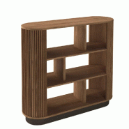 Buffet bas Linea Curve 6 cases 122x40x119 cm