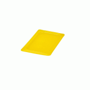 CAMBRO - 40PPCWSC-547/6 - (Lot de 6) Couvercle hermétique GN 1/4 - 16,2 x 26,5 cm - Jaune - (Récipient non inclus) - jaune plastique polypropylène