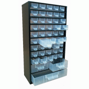 Casier métal avec tiroirs - 48