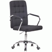 CLP Fauteuil de bureau Terni Noir /Tissu - noir textile 313160 CLP Fauteuil de bureau Terni Noir /Tissu - noir textile 313160
