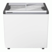 Congélateur vitré pour crème glacée - 219 litres - Liebherr EFE 2202 - blanc EFE 2202
