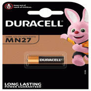 Duracell Alcaline E27A-MN27-V27A 12 Volt - Blister de 1 - 23352