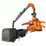 Grappin scie WESTTECH Woodcracker CS 510 crane Grappin scie WESTTECH Woodcracker CS 510 crane