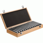 Jeu de cales parallèles no. 6347S contenu 14 paires standard longueur 150 mm AMF Jeu de cales parallèles no. 6347S contenu 14 paires standard longueur 150 mm AMF