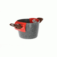 Mamù FASINPENXXXXXX16 Poêle à induction extra-résistante de 16 cm d'épaisseur - gris aluminium FASINPENXXXXXX16