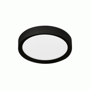 Plate – Plafonnier Led 15W Ip54 Cri90, Interrupteur Cct 2700-3000-4000K, Structure En Aluminium Noir - Rossini Illuminazione - noir 8015421690947