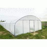 Serre tunnel pépinière professionnelle - robuste, modulable, acier galvanisé