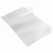 Set de protection p/plateau palette réf 38792 PP transparent 40x30cm - par 10
