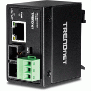 TRENDnet TI-F10SC Convertisseur fibre industriel SC 100Base-FX multimode (2 km)_0