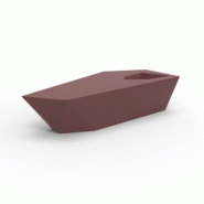 Banc design in & out FAZ - grenat