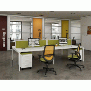 Bureau bench 4 personnes Aroma - Etner Bureau bench 4 personnes Aroma - Etner