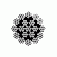 Câble inox antigiratoire 18 torons de 7 fils - Sylev - spécialisé dans le négoce et la conception de systèmes de levage