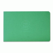 Clairefontaine Lot de 10 Bloc piqué Crok'Book de 24 feuilles de papier croquis blanc, 90 g/m², 17x11 paysage, couverture coloris assortis - 33296800