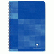 Clairefontaine Lot de 5 Carnet Metric A5, 180p./90 feuilles 90 g/m² reliure intégrale, ligné 8mm - 8546C