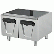 Climahosteleria Meuble bas avec 2 portes 800x620x550h mm EMPPLS7TS020 Line 700 Istanbul - EMPPLS7TS020