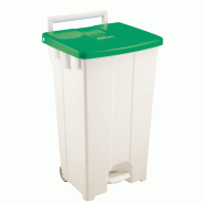 Collecteur à pédale 100L Gilac - Vert_0