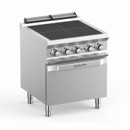 Fourneau professionnel electrique 4 zone de chauffe 2,5 kw sur four... - PPQR77FE