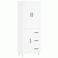 Helloshop26 - Buffet bahut commode armoire meuble de rangement organisateur cuisine salle de séjour salon haut 69,5 x 34 x 180 cm 02_0032644 - 300021 Helloshop26 - Buffet bahut commode armoire meuble de rangement organisateur cuisine salle de séjour salon haut 69,5 x 34 x 180 cm 02_0032644 - 300021