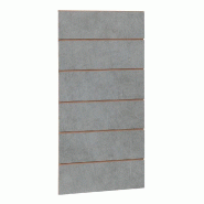 Panneau rainuré R20 L59,5xP120cm épaisseur 18mm - béton_0