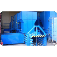 Presse à balles horizontales pour tout Type de déchets