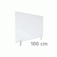 Séparateur de bureau en plexiglass 100 Séparateur de bureau en plexiglass 100