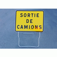 Sortie de camions KC1-SC - Classe 1 visible à 80 m - Acier Galvanisé