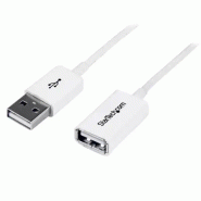 StarTech Cble Rallonge USB 1m - Cable USB 2.0 A-A Mle /