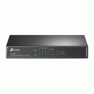 TP-Link TL-SG1008P Géré Gigabit Ethernet (10/100/1000) Connexion Ethernet, supportant l'alimentation