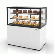 Vitrine réfrigérée INTEGRA sur base - 1000 mm - 3 niveaux - H1100 mm - IN100/50-110 | Sayl Barcelona