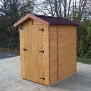 703 - toilettes sèches en bois massif certifié - panneaux 16mm + plancher