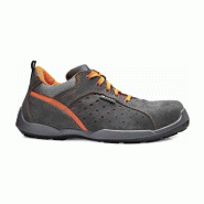 Base - Chaussures de sécurité basses en tissu technique noir et orange  CLIMB S1PS http://carbonn.Fr/img/co/337.Jpg Taille 36 - 36 matière synthét
