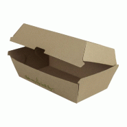 Boîte à hamburger Kraft 800ml 21x11x8cm 25un - 6621258