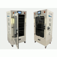 Cabine d'humidification pour cuir OMAC E75 STM - Interface conviviale et contrôle précis