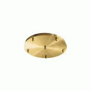 Gea Luce Ofelia Mini B T/6 Rosace Ronde - Base Pour Suspension Avec 6 Trous, Finition Laiton, Degré Ip20 - Gealuce - doré OFELIA MINI B T/6 - OTTONE