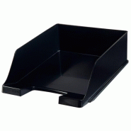 HAN Lot de 2 Bac à courrier KLASSIK XXL A4/C4, en Polystyrol, coloris noir - 1047-13