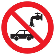 Panneaux rigides ronds 180 mm interdictions obligations - PNRPSC-TL03/ILVV_0