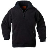 Pull noir polaire angara - 330 g/m² - COVERGUARD | 5pann_0