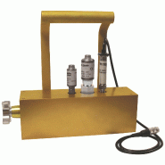 Réseau de capteurs Badger Meter pour tests hydrauliques portatifs avec sortie de courant, tension ou fréquence